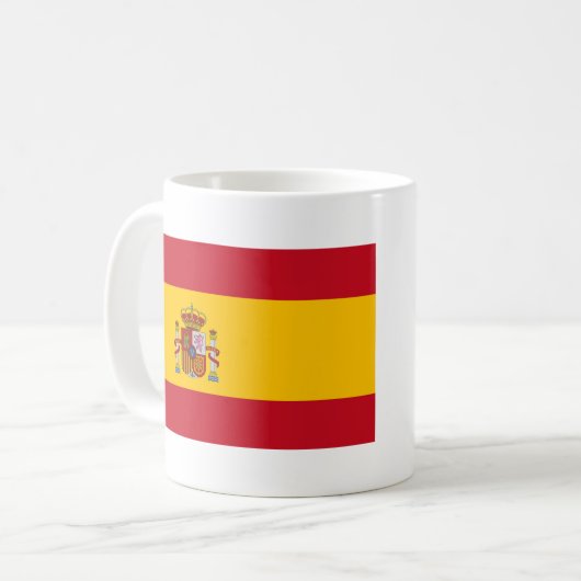 Mug Drapeau Espagne (Devant gauche)