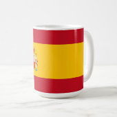 Mug Drapeau espagnol (Devant droit)