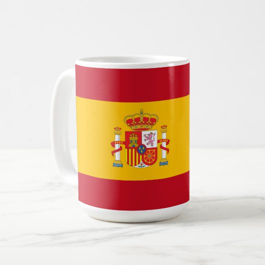 Mug Drapeau espagnol (Devant gauche)