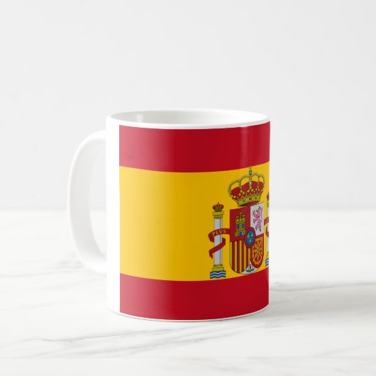 Mug Drapeau espagnol (Devant gauche)