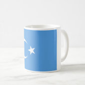 Mug Drapeau est de Turkestan Uyghur (Devant droit)