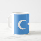 Mug Drapeau est de Turkestan Uyghur (Devant gauche)