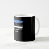 Mug Drapeau Estonie - Estonie (Devant droit)