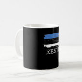 Mug Drapeau Estonie - Estonie (Devant gauche)