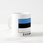 Mug Drapeau estonien (Devant gauche)