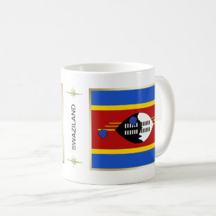 Mug Drapeau Eswatini + Musique Carte