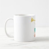 Mug Drapeau Et Bugle bulgare (Gauche)