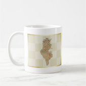 Mug Drapeau et Carte de Tunisie (Gauche)