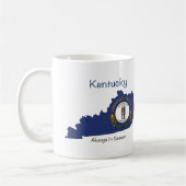Mug Drapeau et carte du Kentucky (Gauche)