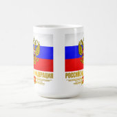 Mug Drapeau et emblème de la Fédération de Russie (Centre)