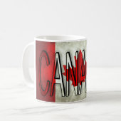 Mug Drapeau et logo du Canada (Devant gauche)