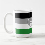 Mug Drapeau et symbole de fierté androphile (Gauche)
