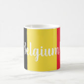 Mug Drapeau et texte de Belgique (Centre)