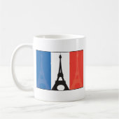 Mug Drapeau et Tour Eiffel français (Gauche)