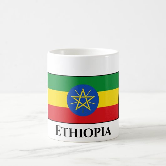 Mug Drapeau éthiopien (Centre)