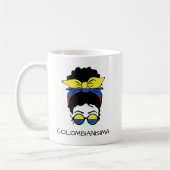 Mug Drapeau féminin colombien CUTE COLOMBIANISIMA (Gauche)