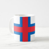 Mug Drapeau féroïen (Devant gauche)