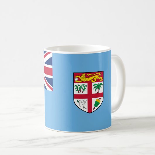 Mug Drapeau fidjien (Fidji) (Devant droit)