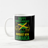 Mug Drapeau fièrement jamaïcain de la 63e fête de l'in (Gauche)