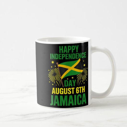Mug Drapeau fièrement jamaïcain de la 63e fête de l'in (Droite)