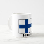 Mug Drapeau finlandais (Devant gauche)