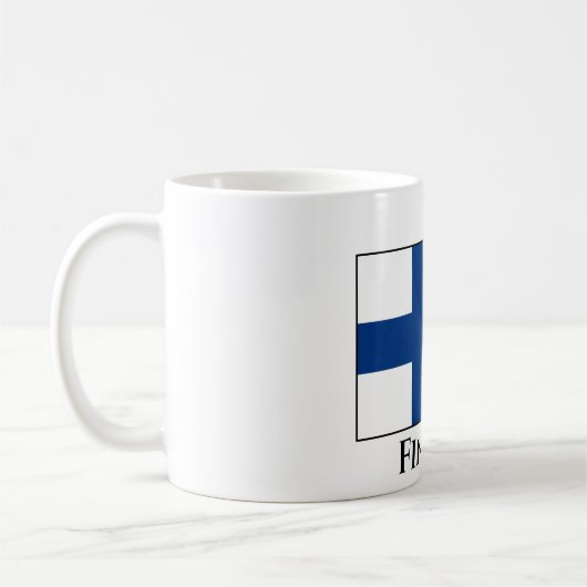 Mug Drapeau finlandais (Gauche)