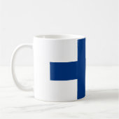 Mug Drapeau finlandais (Gauche)