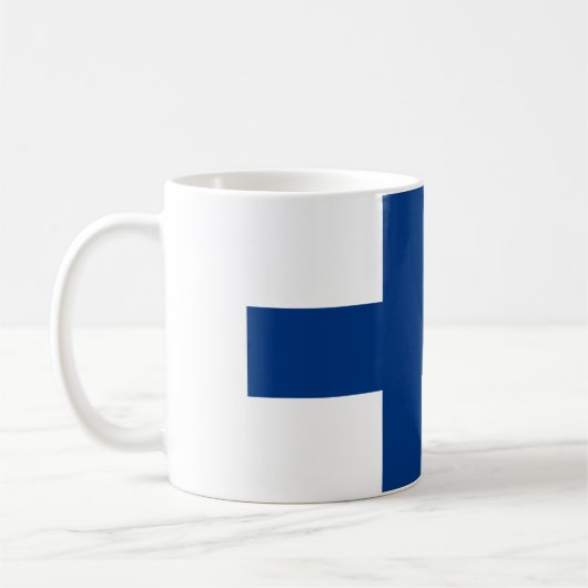 Mug Drapeau finlandais (Gauche)