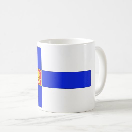 Mug Drapeau finlandais (Devant droit)