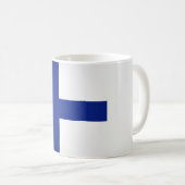 Mug Drapeau finlandais Cool (Devant droit)
