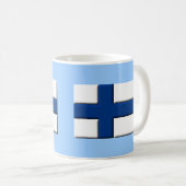 Mug Drapeau finlandais Suomi (Devant droit)