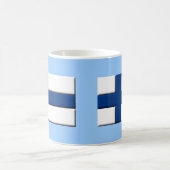 Mug Drapeau finlandais Suomi (Centre)