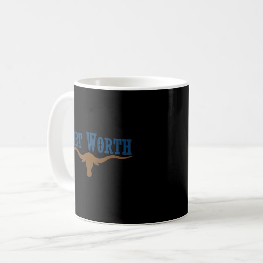 Mug Drapeau Fort Worth (Devant gauche)