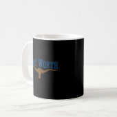 Mug Drapeau Fort Worth Ville (Devant gauche)