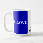 Mug Drapeau Français & Design Tour Eiffel (Gauche)