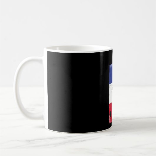 Mug Drapeau français du drapeau français du maillot de (Gauche)