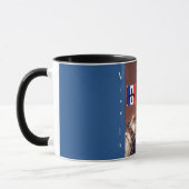 Mug Drapeau français Vive La France Marie Antoinette M (Gauche)