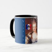 Mug Drapeau français Vive La France Marie Antoinette M (Devant gauche)