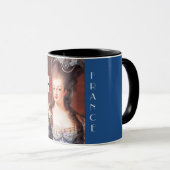 Mug Drapeau français Vive La France Marie Antoinette M (Devant droit)
