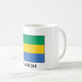 Mug Drapeau Gabon (Devant droit)