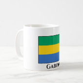 Mug Drapeau Gabon (Devant gauche)
