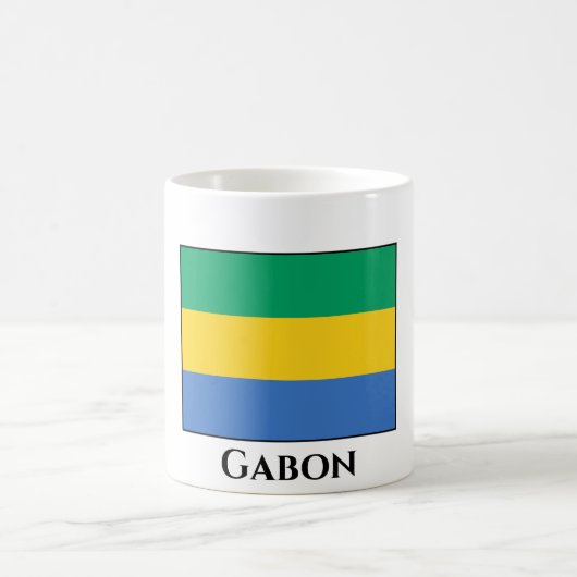 Mug Drapeau Gabon (Centre)