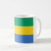 Mug Drapeau Gabon (Devant droit)