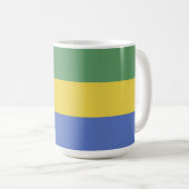 Mug Drapeau Gabon (Devant droit)