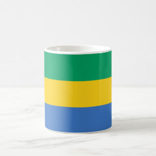 Mug Drapeau gabonais (Gabon)