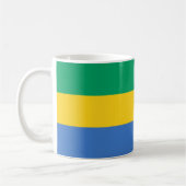 Mug Drapeau gabonais (Gabon) (Gauche)
