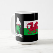 Mug Drapeau gallois (Devant gauche)