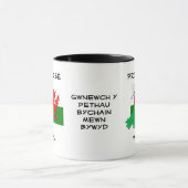 Mug DRAPEAU gallois DE WALES Dragon rouge (Centre)