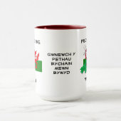 Mug DRAPEAU gallois DE WALES Dragon rouge (Centre)