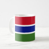 Mug Drapeau Gambie (Devant gauche)